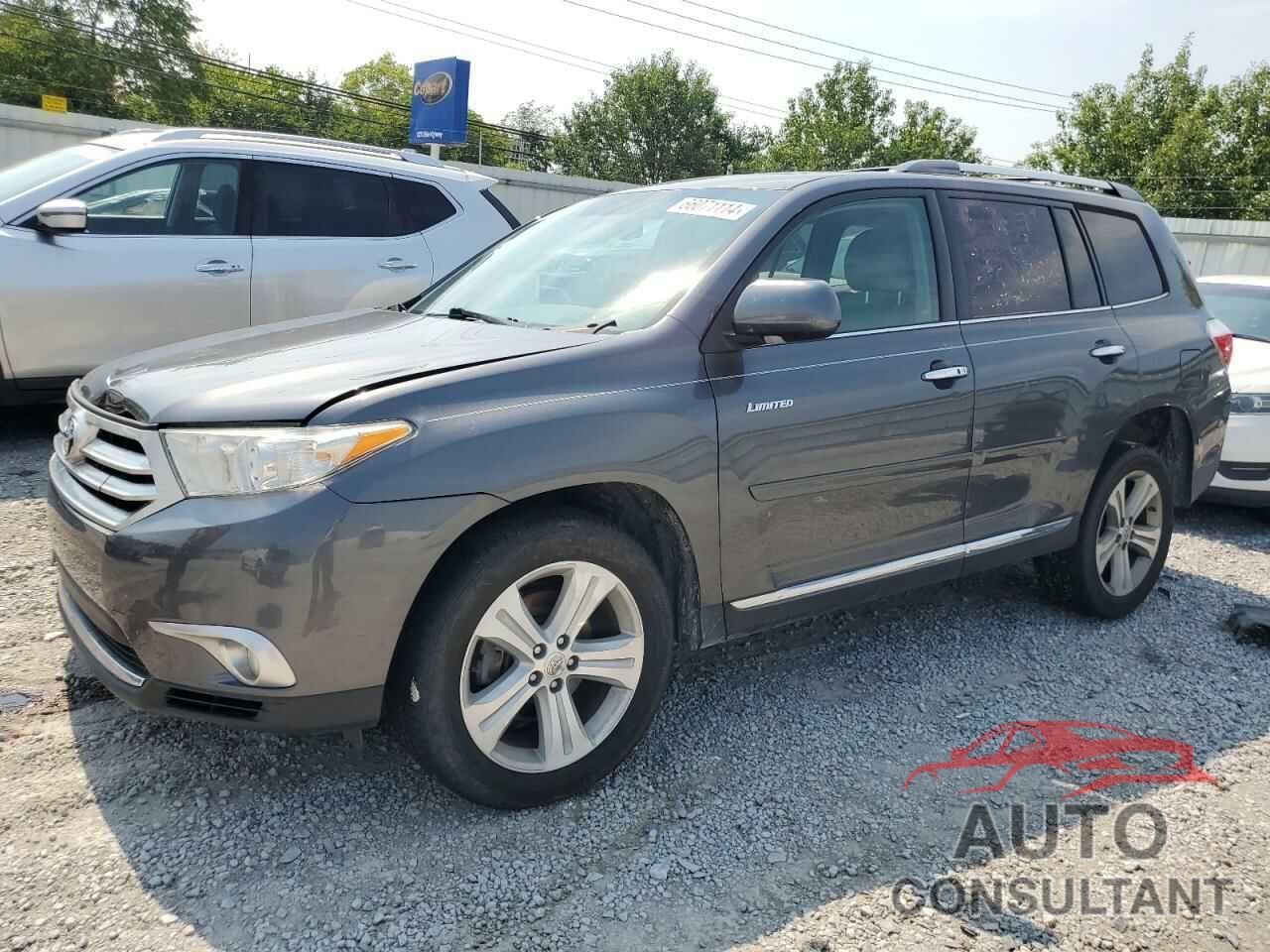 TOYOTA HIGHLANDER 2012 - 5TDDK3EH2CS118032