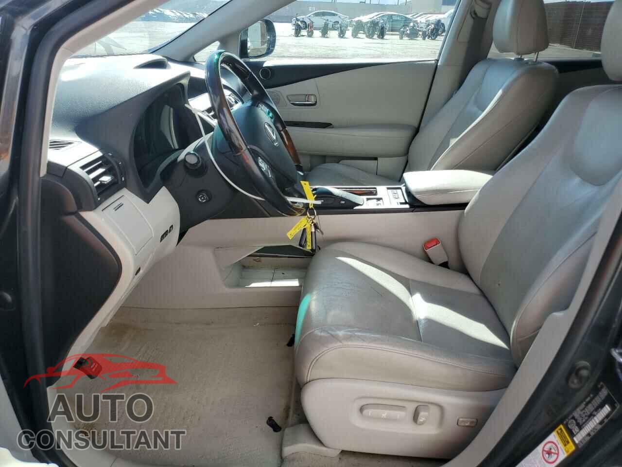 LEXUS RX350 2010 - 2T2BK1BAXAC059185