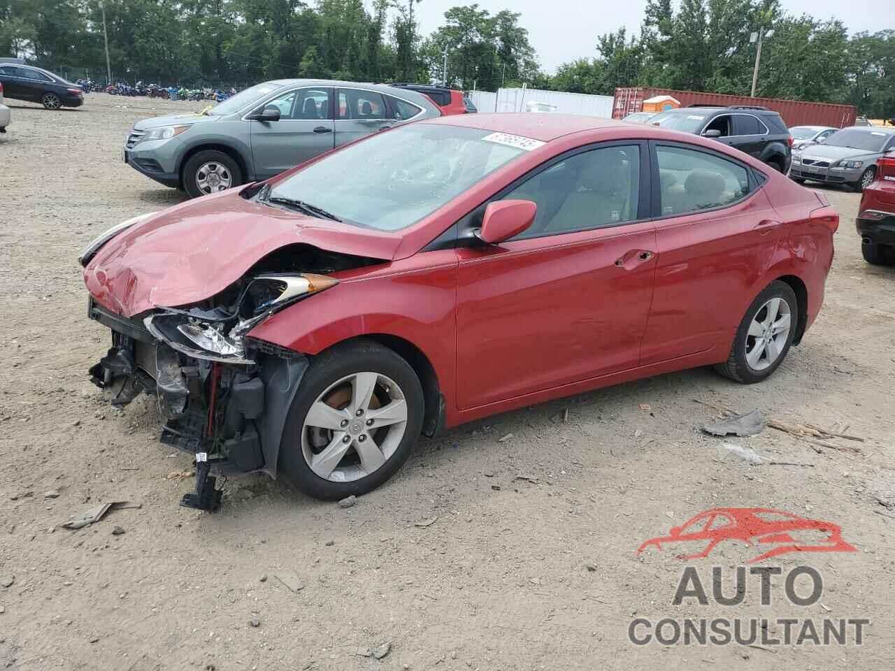 HYUNDAI ELANTRA 2013 - KMHDH4AE2DU945733