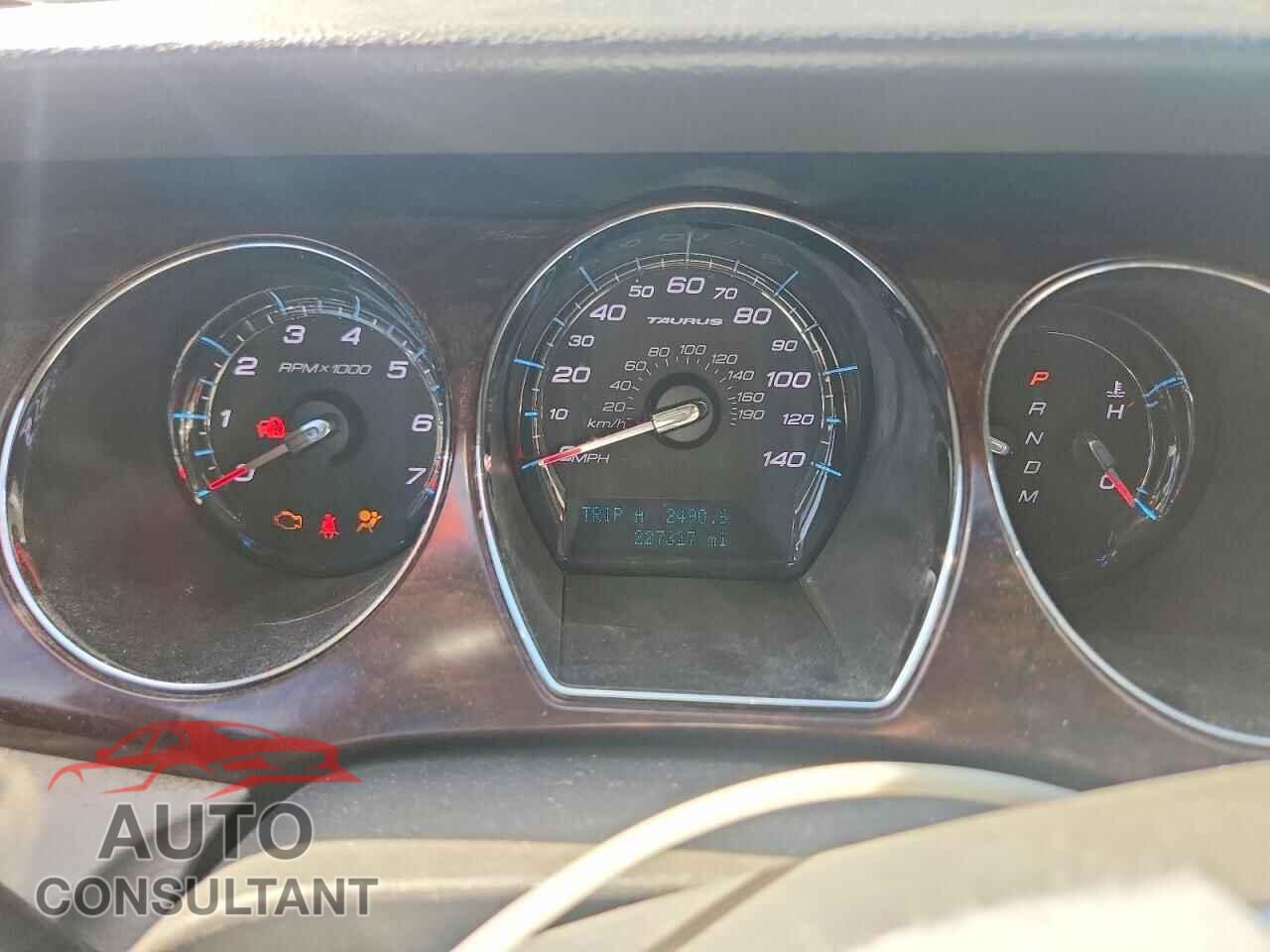FORD TAURUS 2012 - 1FAHP2EW4CG122840