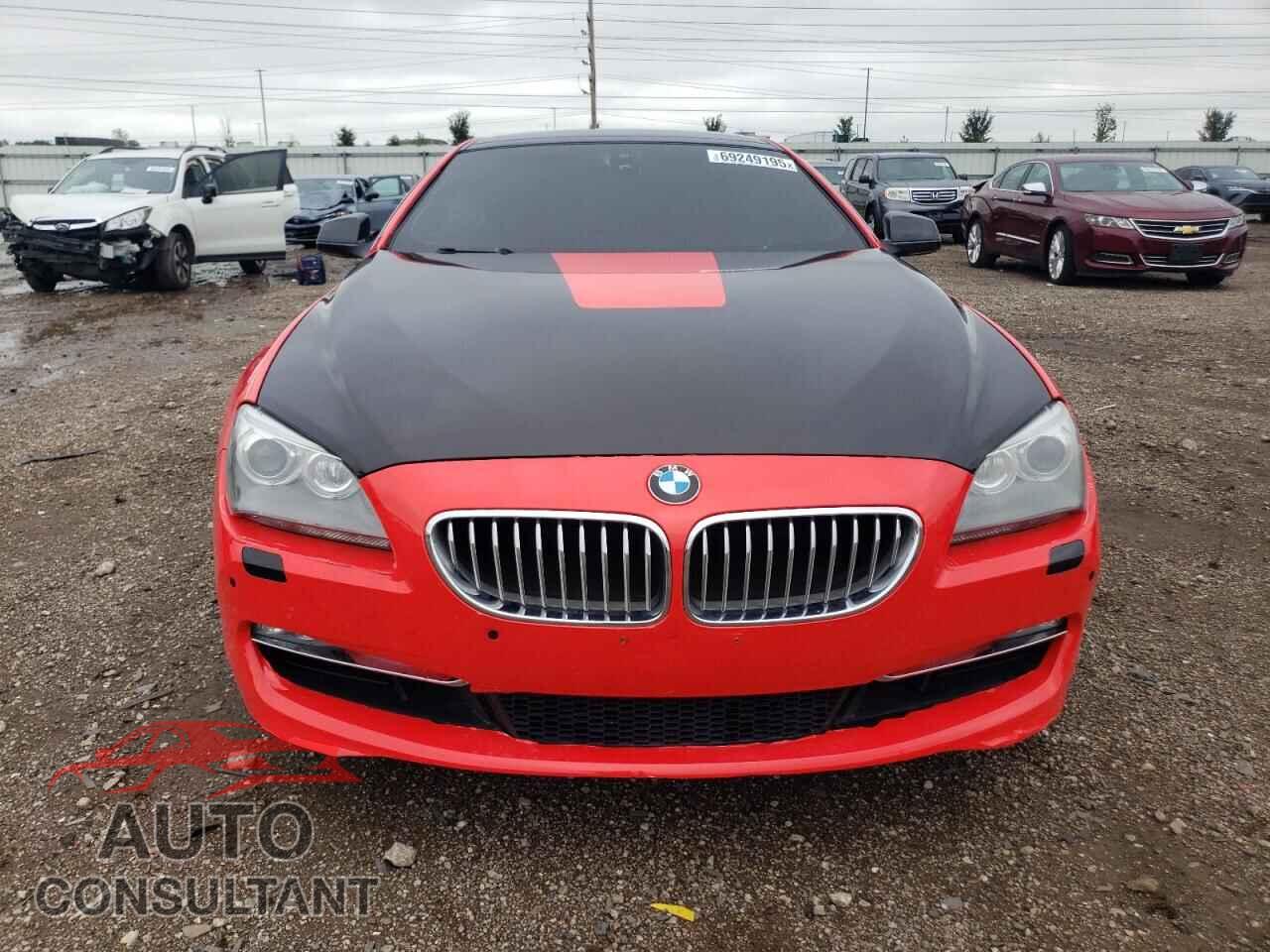 BMW 6 SERIES 2012 - WBALX3C59CDV77752