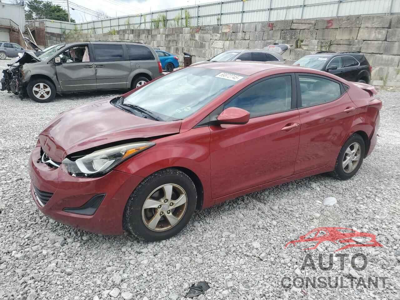 HYUNDAI ELANTRA 2014 - 5NPDH4AE5EH507062