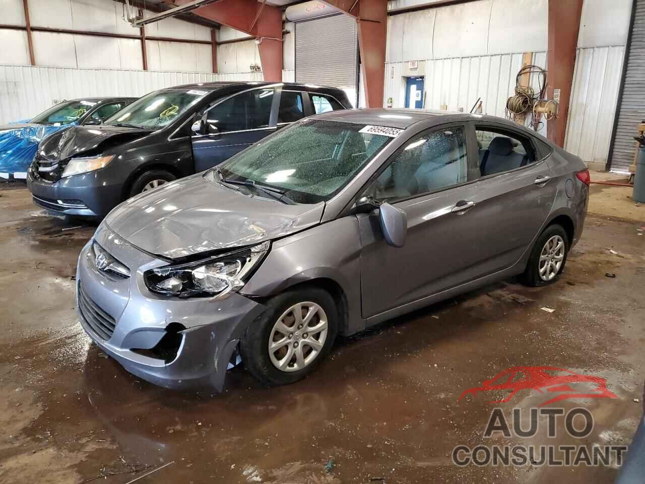 HYUNDAI ACCENT 2013 - KMHCT4AE6DU490587