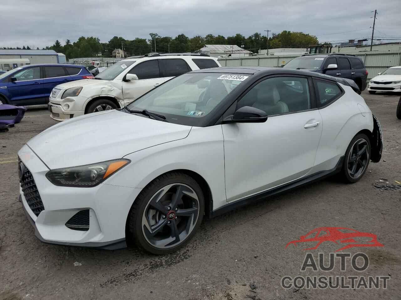 HYUNDAI VELOSTER 2019 - KMHTH6AB4KU002902