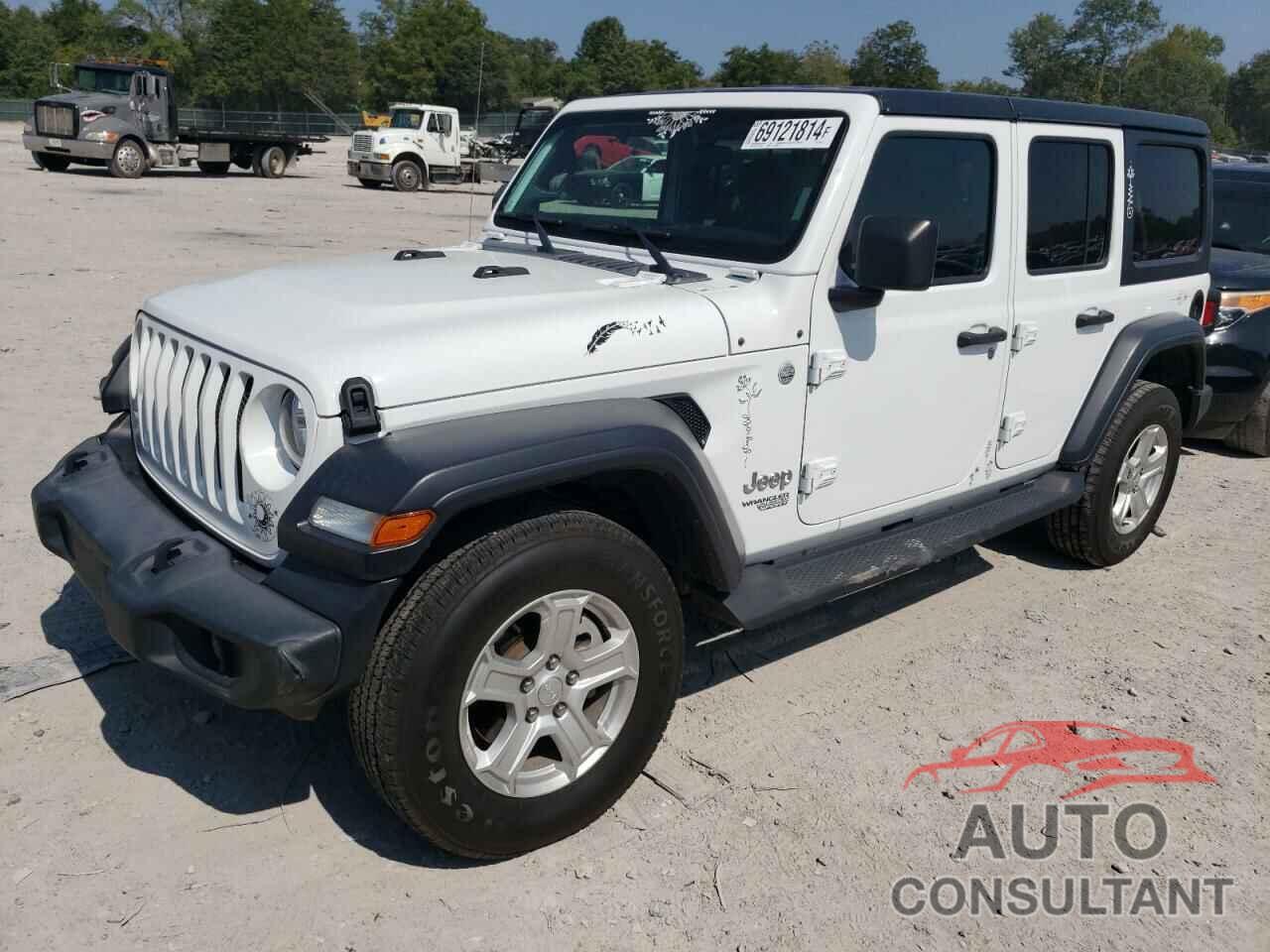 JEEP WRANGLER 2020 - 1C4HJXDN7LW256927