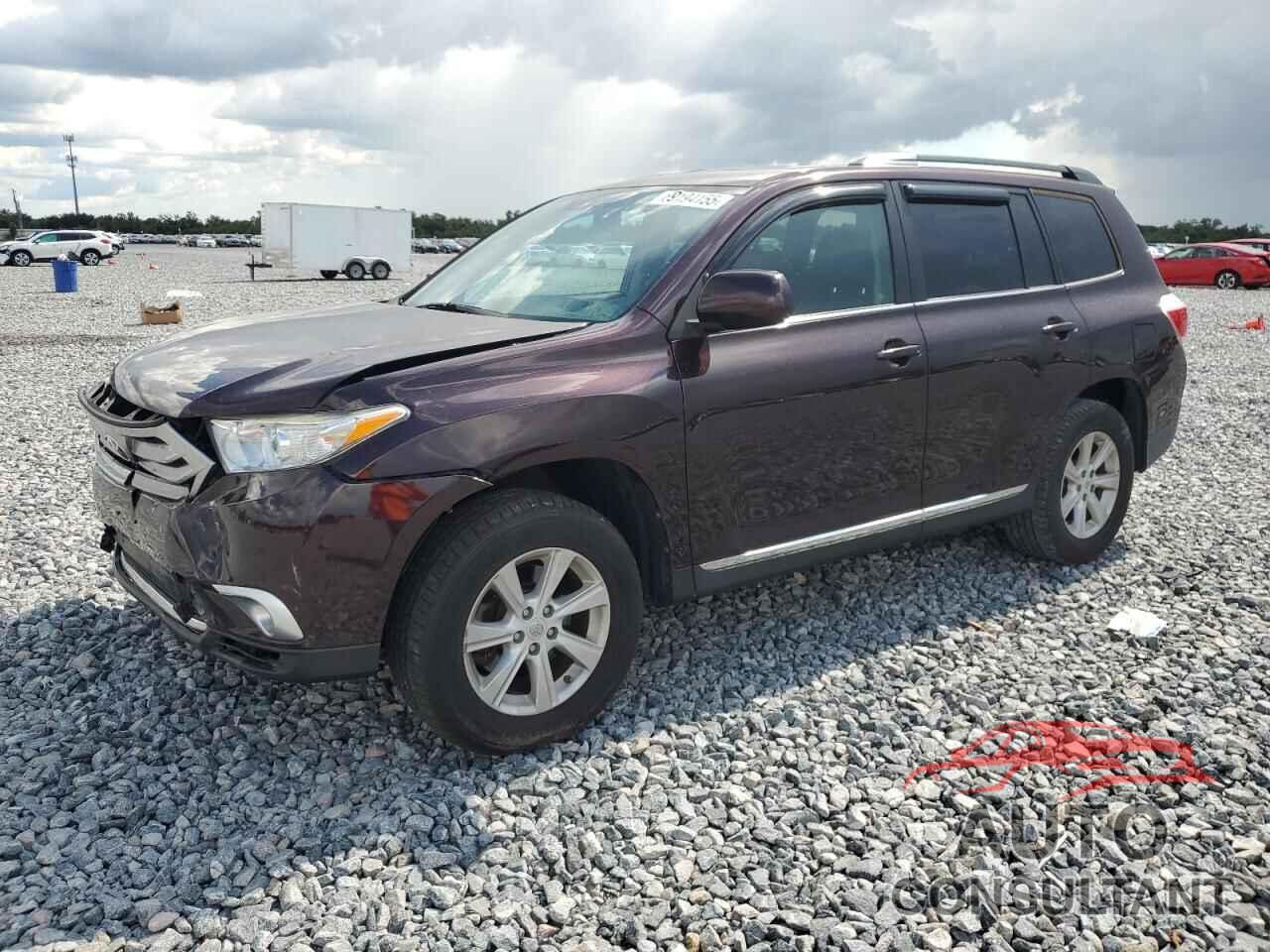 TOYOTA HIGHLANDER 2012 - 5TDBK3EH5CS151419