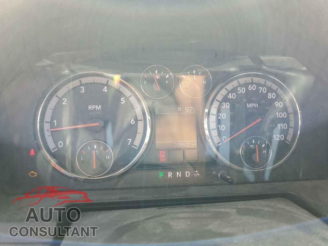 DODGE RAM 2500 2012 - 3C6TD5FT5CG174363