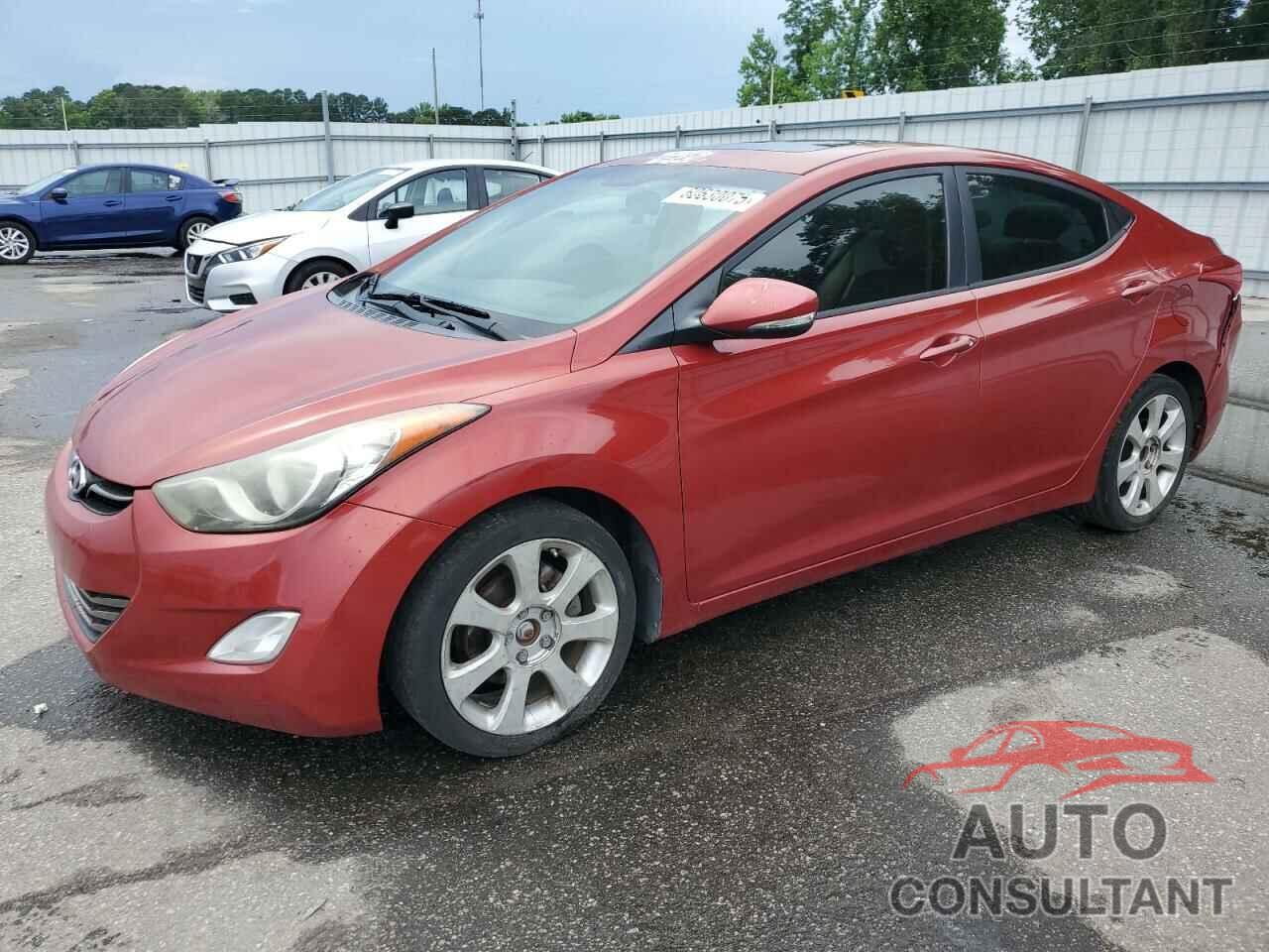 HYUNDAI ELANTRA 2012 - KMHDH4AE0CU483316