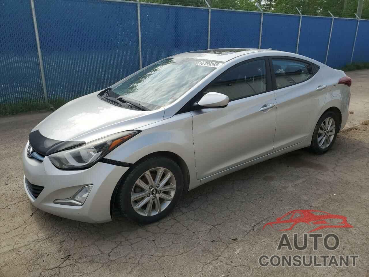 HYUNDAI ELANTRA 2016 - KMHDH4AEXGU496984