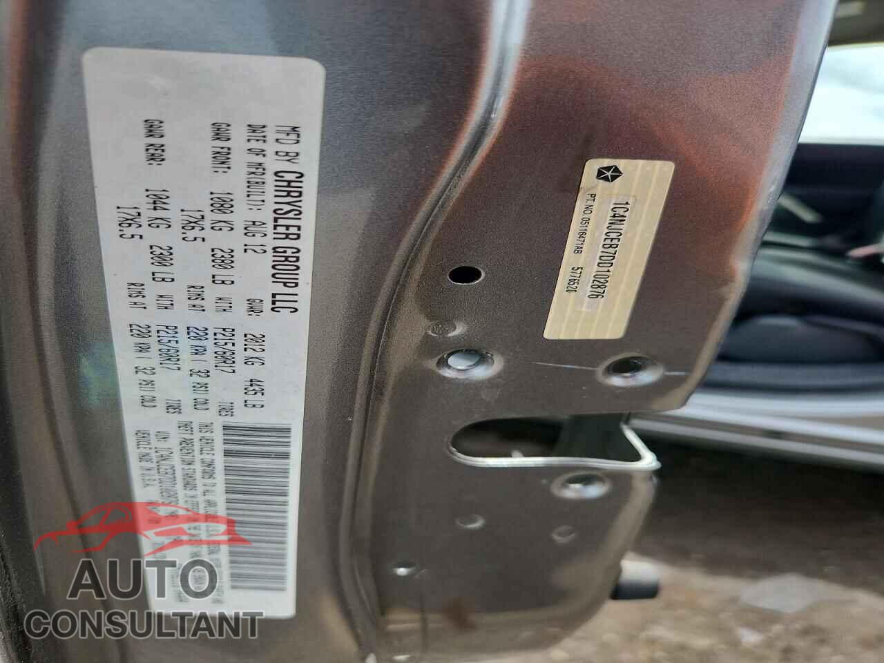 JEEP COMPASS 2013 - 1C4NJCEB7DD102876