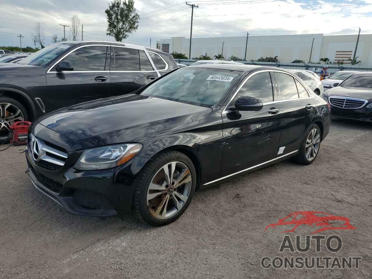 MERCEDES-BENZ C-CLASS 2018 - WDDWF4JB1JR350885