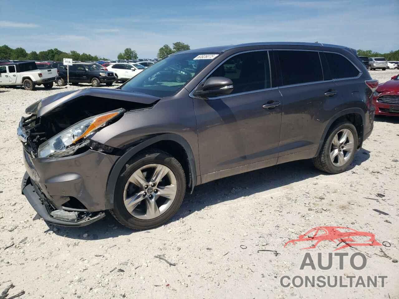 TOYOTA HIGHLANDER 2016 - 5TDDKRFH3GS246979