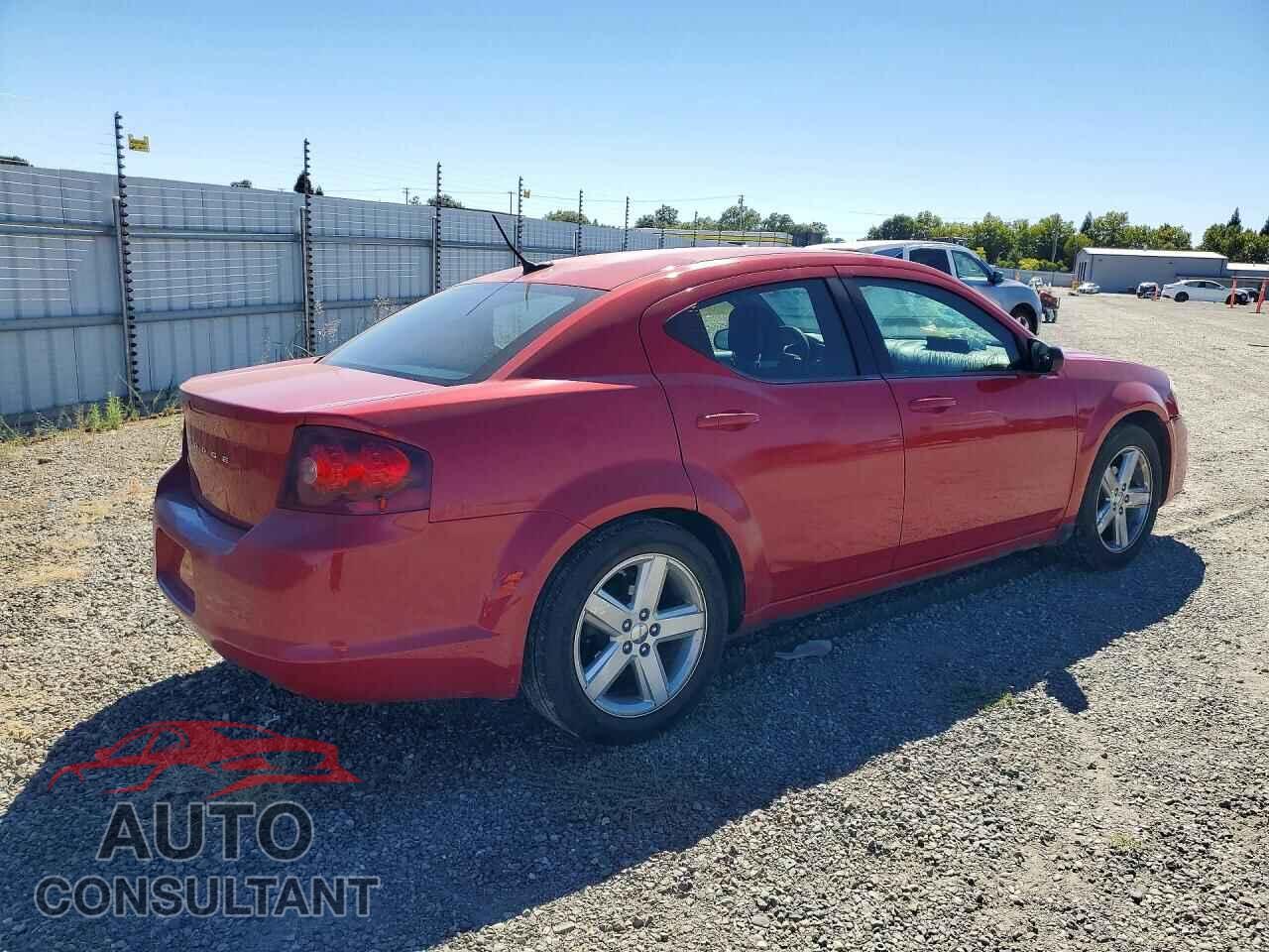 DODGE AVENGER 2013 - 1C3CDZAB4DN643499