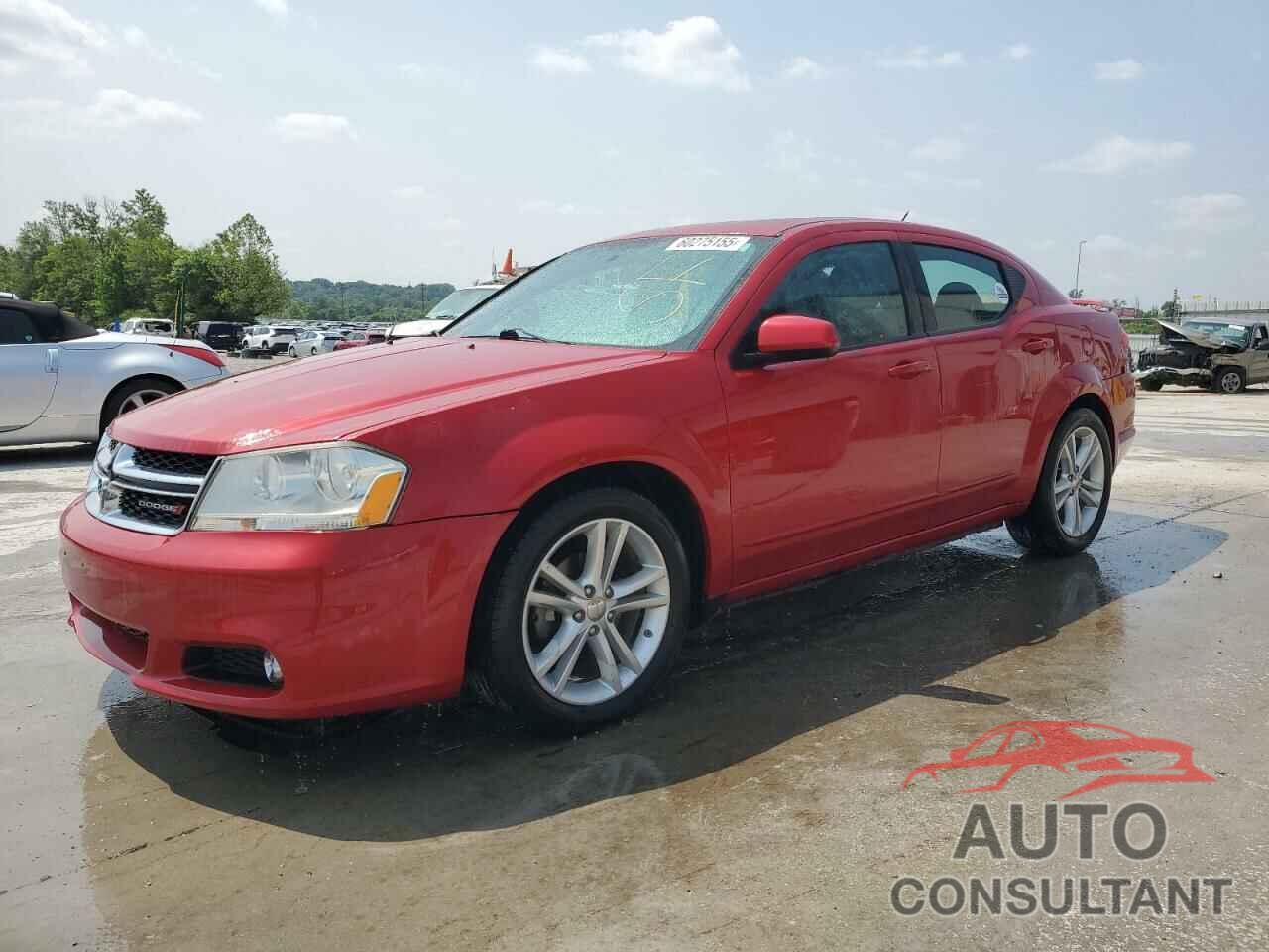 DODGE AVENGER 2012 - 1C3CDZEG5CN310085