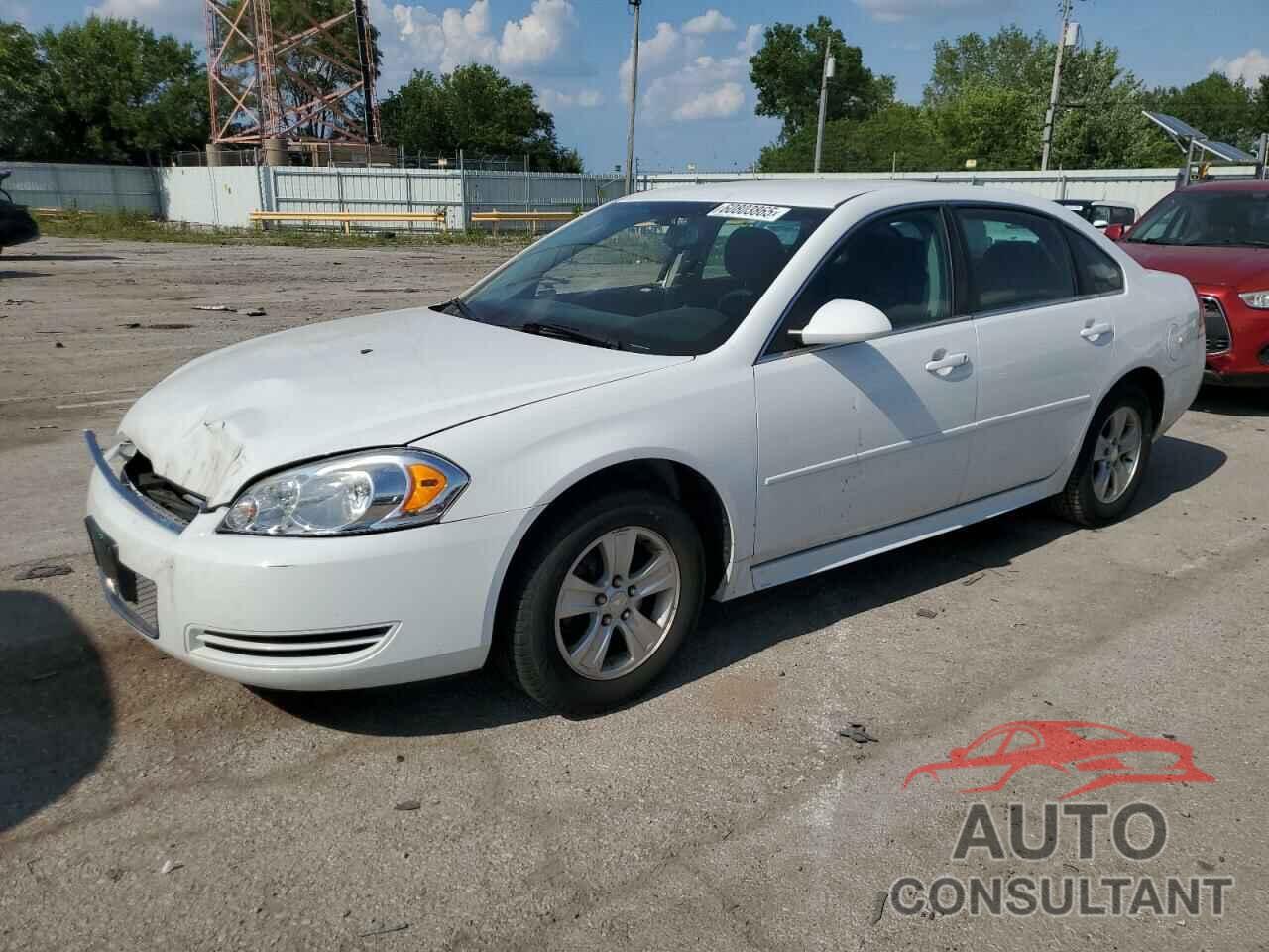 CHEVROLET IMPALA 2012 - 2G1WA5E3XC1237085
