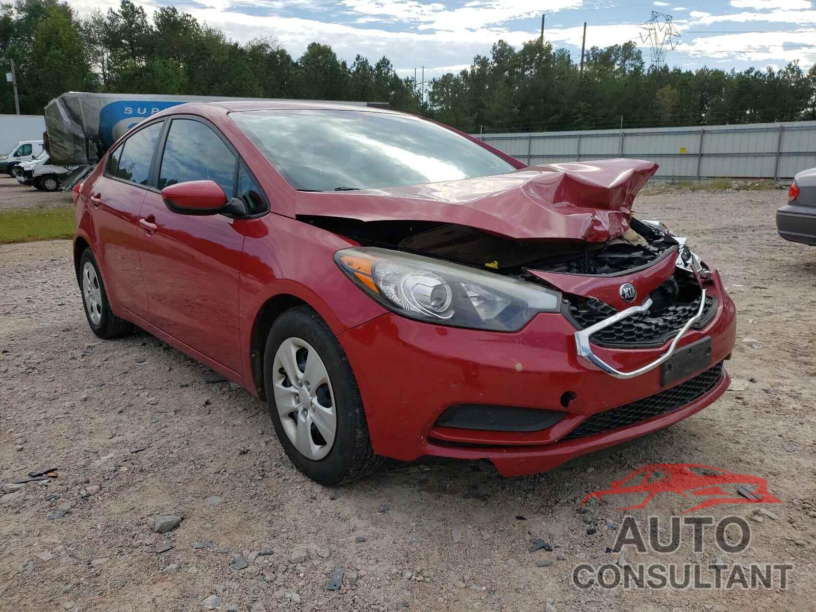 KIA FORTE 2016 - KNAFK4A65G5493036