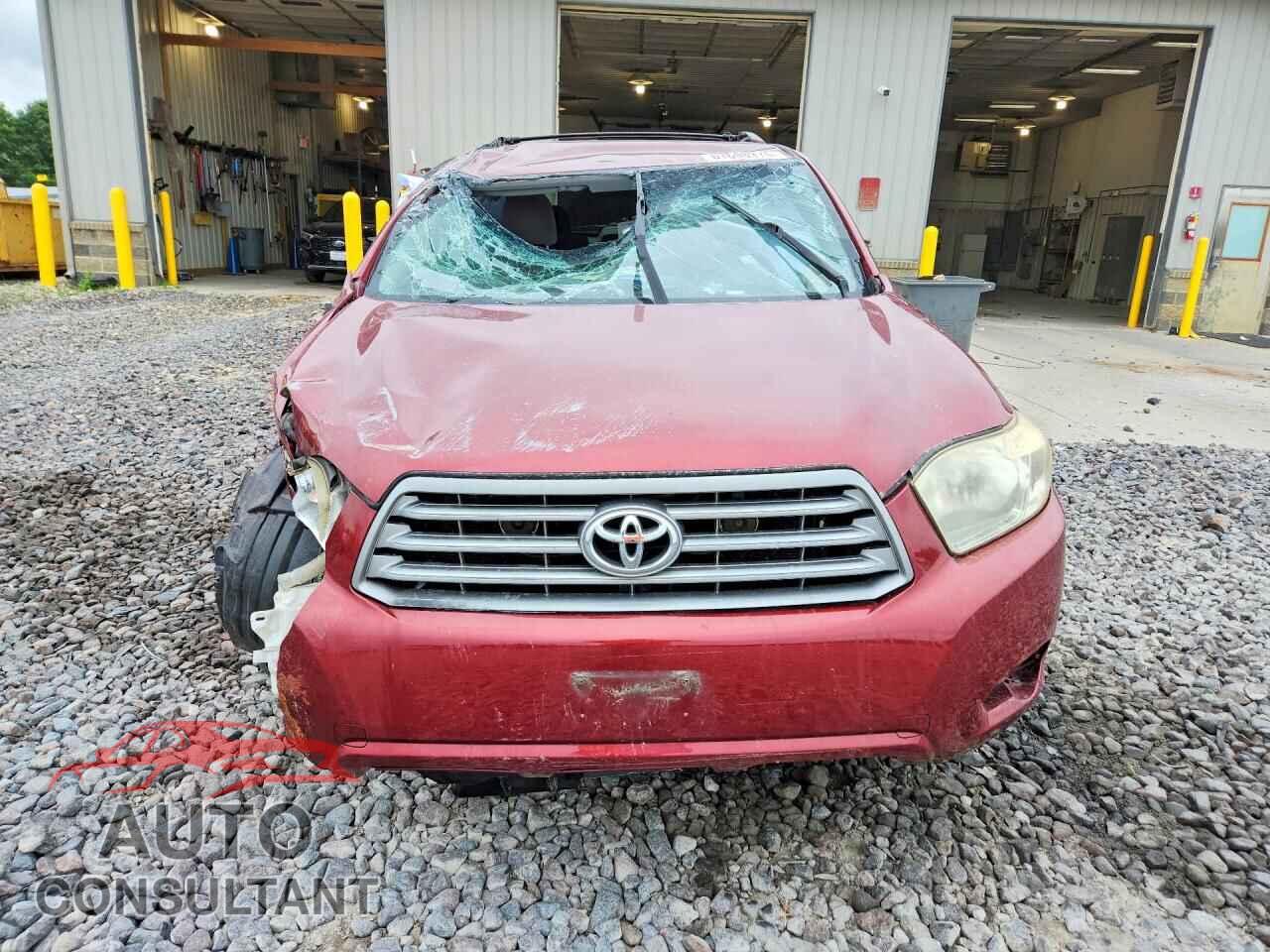 TOYOTA HIGHLANDER 2009 - JTEDA41A292007221
