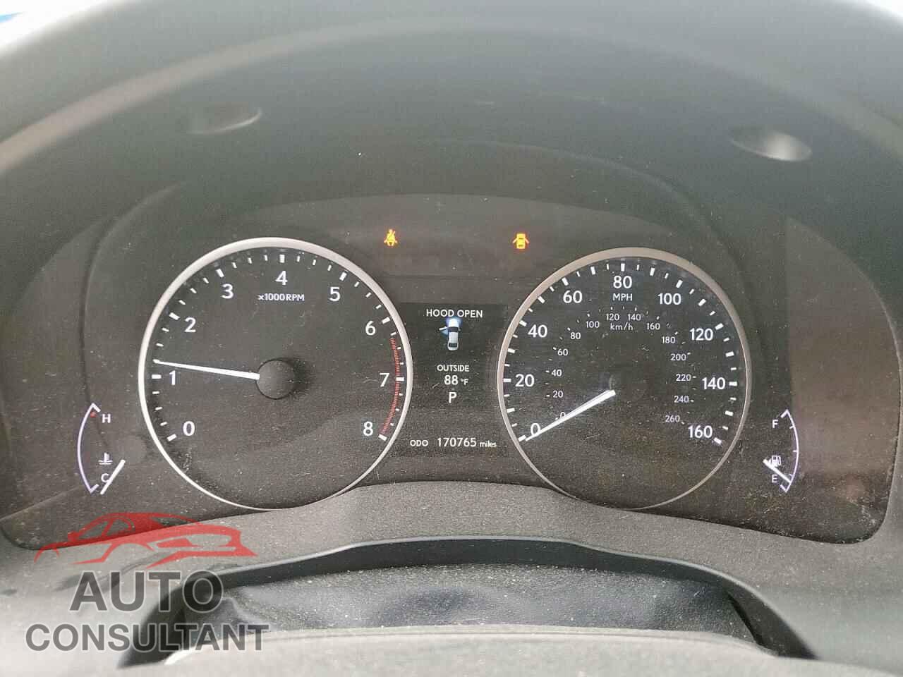 LEXUS ES350 2013 - JTHBK1GG6D2003909