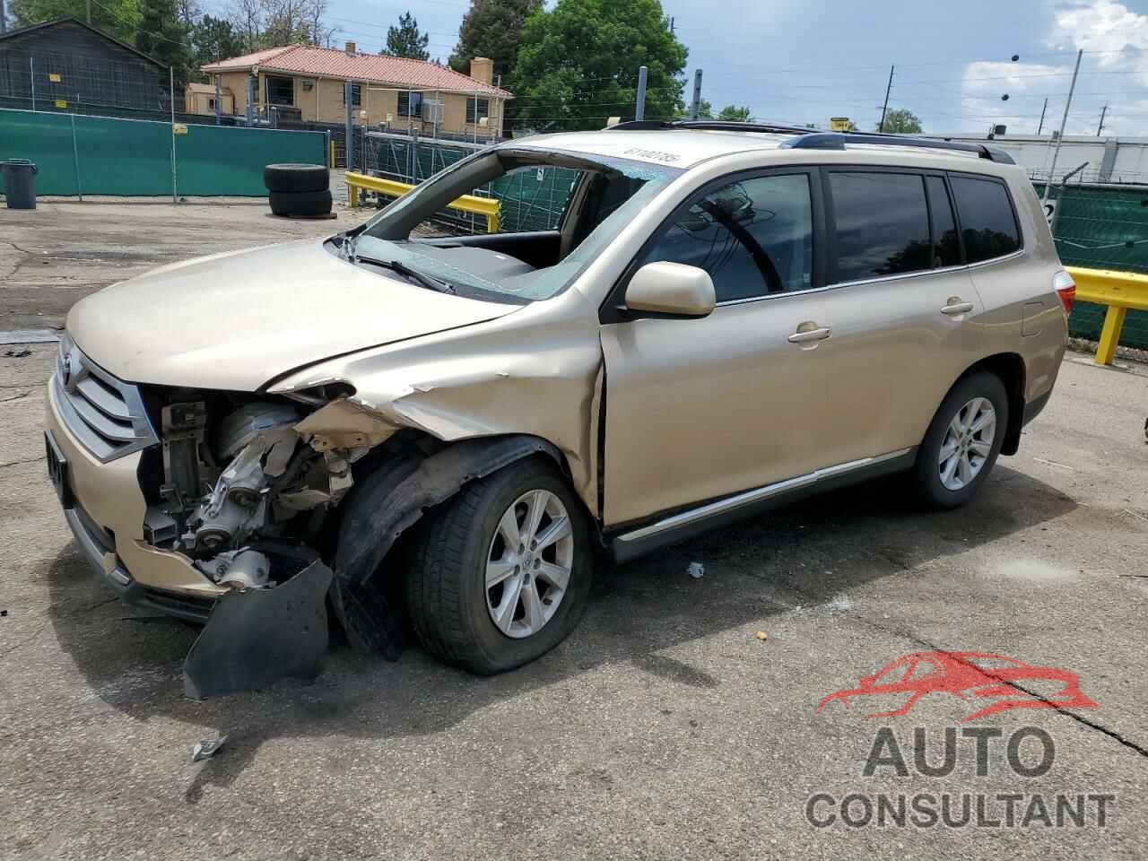 TOYOTA HIGHLANDER 2011 - 5TDBK3EHXBS091216