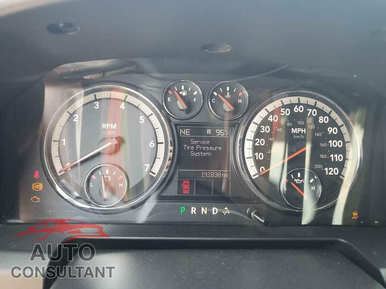 DODGE RAM 1500 2012 - 1C6RD6LT7CS348897