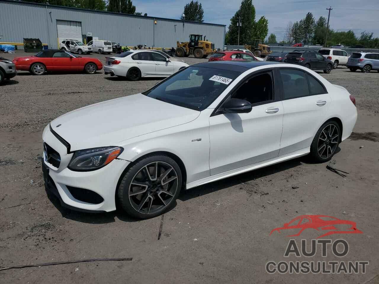 MERCEDES-BENZ C-CLASS 2018 - 55SWF6EBXJU247534