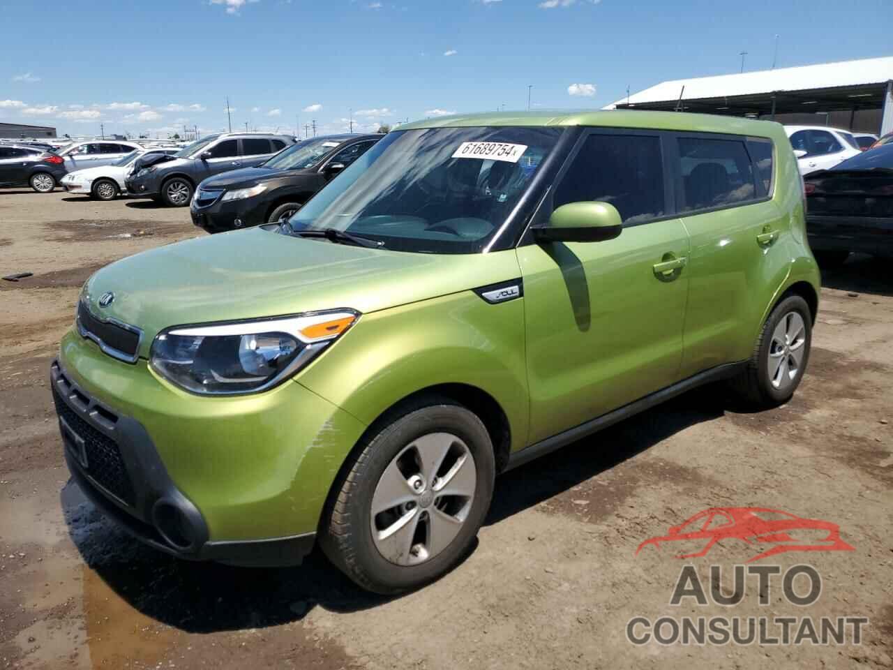 KIA SOUL 2016 - KNDJN2A25G7824997