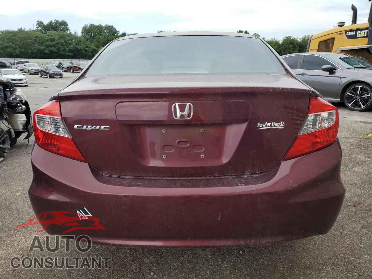 HONDA CIVIC 2012 - 2HGFB2F52CH609272