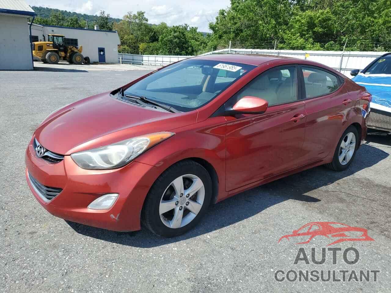 HYUNDAI ELANTRA 2012 - KMHDH4AE8CU421615