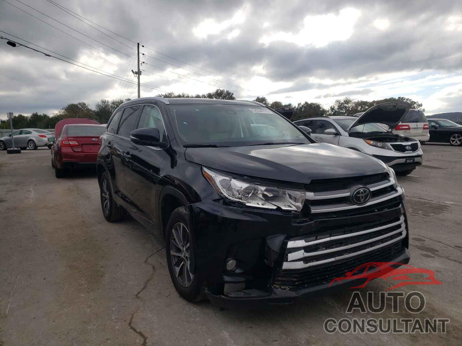 TOYOTA HIGHLANDER 2018 - 5TDKZRFHXJS539451