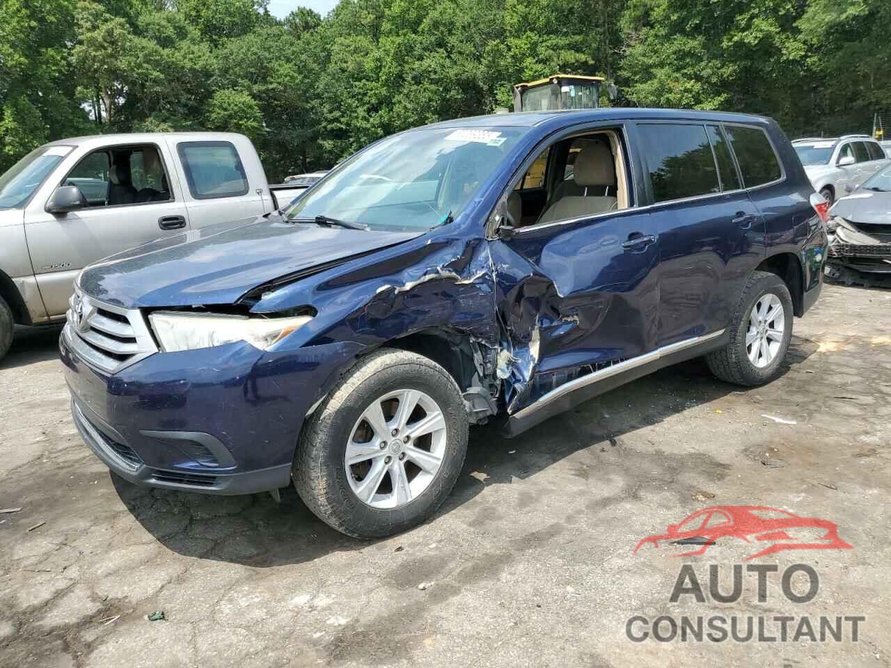 TOYOTA HIGHLANDER 2013 - 5TDZK3EH4DS108867