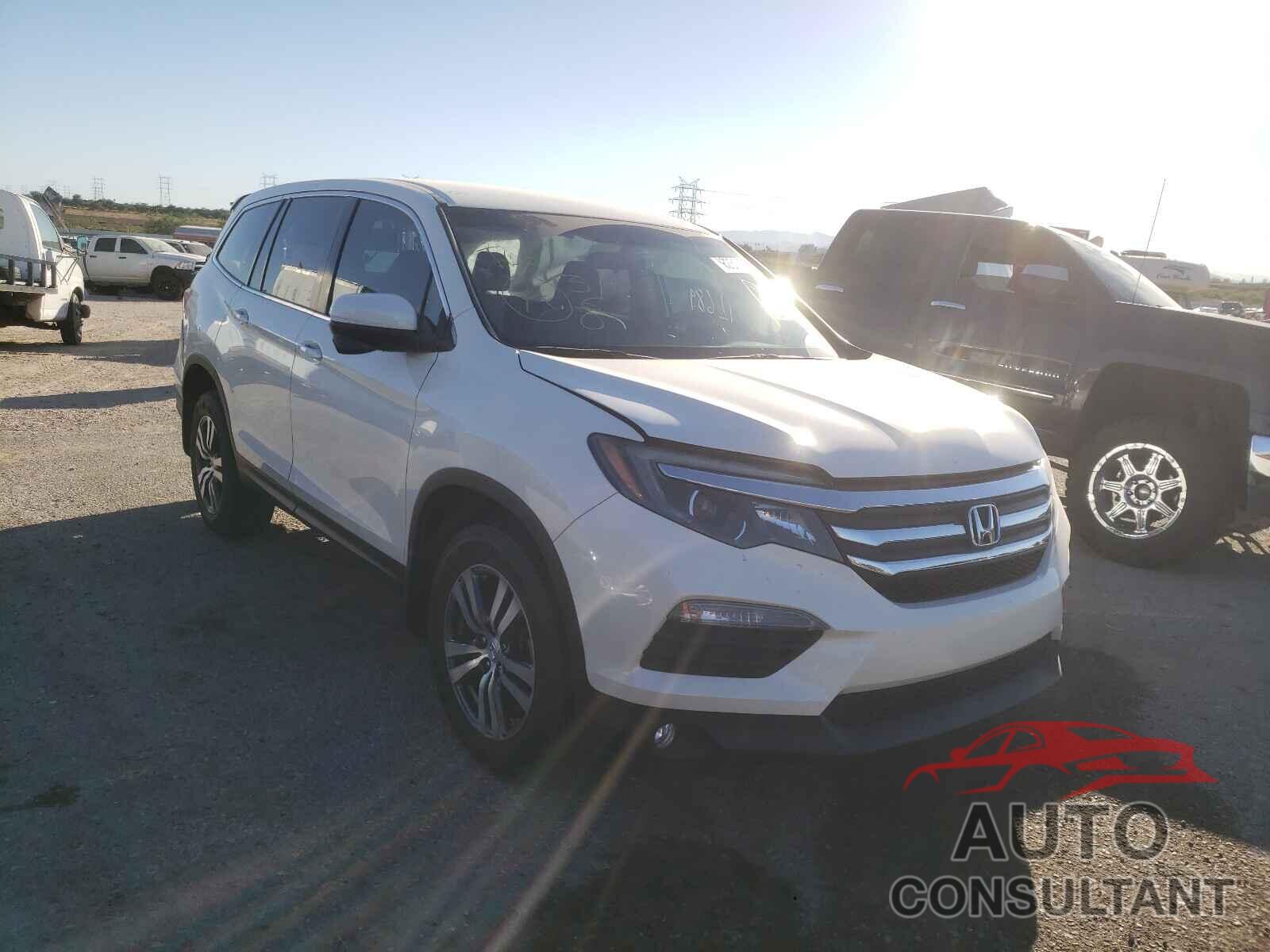 HONDA PILOT 2017 - 5FNYF6H3XHB099264