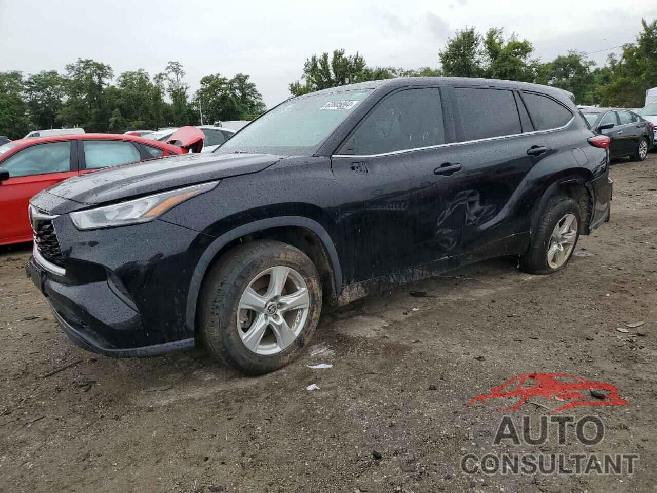 TOYOTA HIGHLANDER 2020 - 5TDCZRAH8LS017321