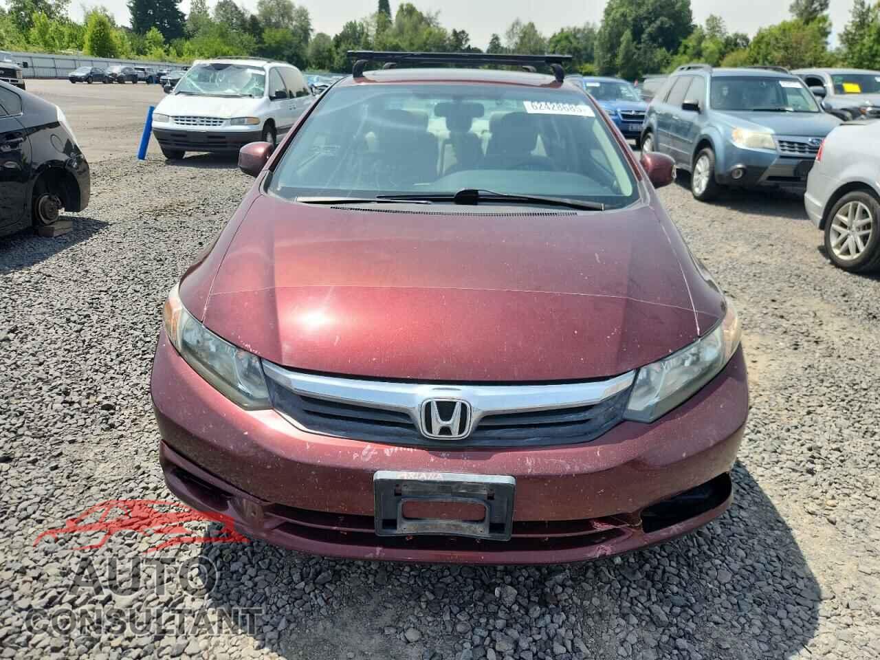 HONDA CIVIC 2012 - 19XFB2F84CE050537