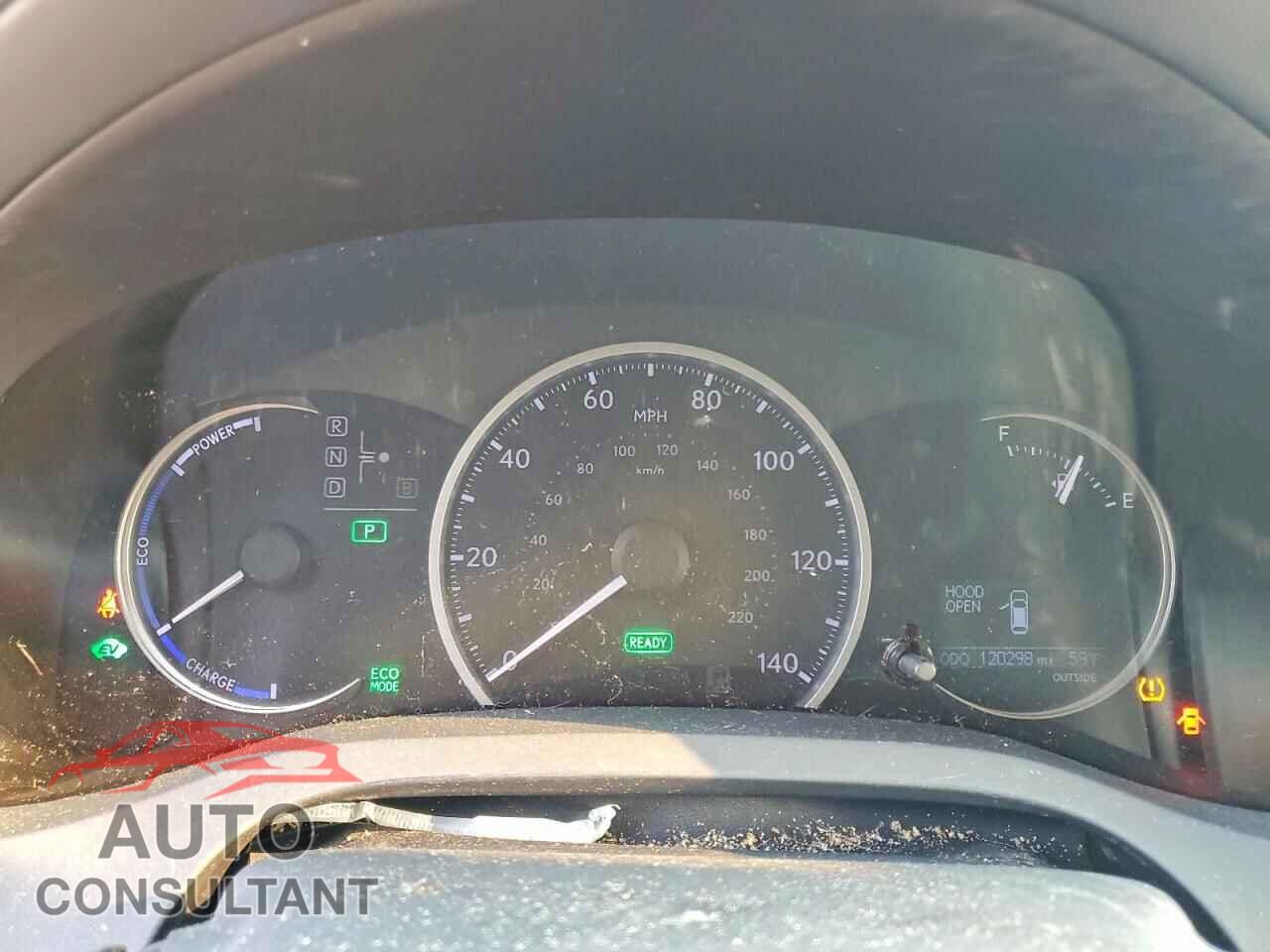 LEXUS CT 200 2011 - JTHKD5BH2B2027431