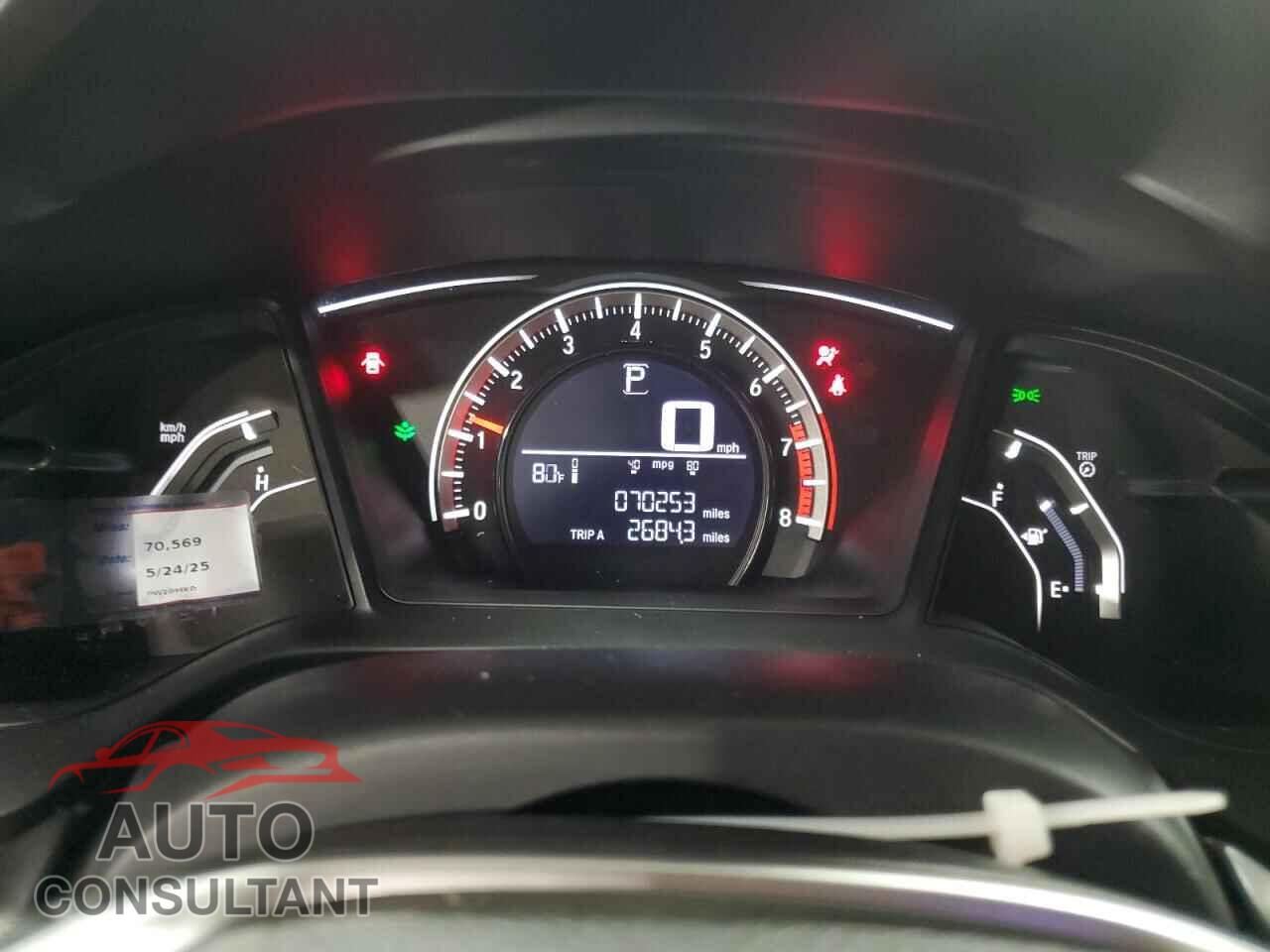 HONDA CIVIC 2016 - 19XFC2F57GE246237