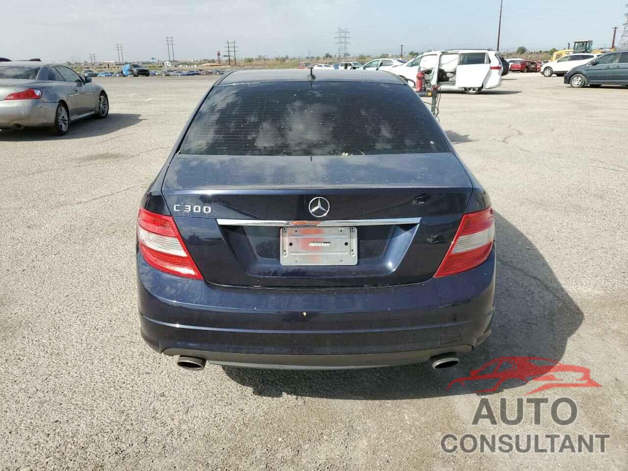 MERCEDES-BENZ C-CLASS 2010 - WDDGF5EB7AR088729