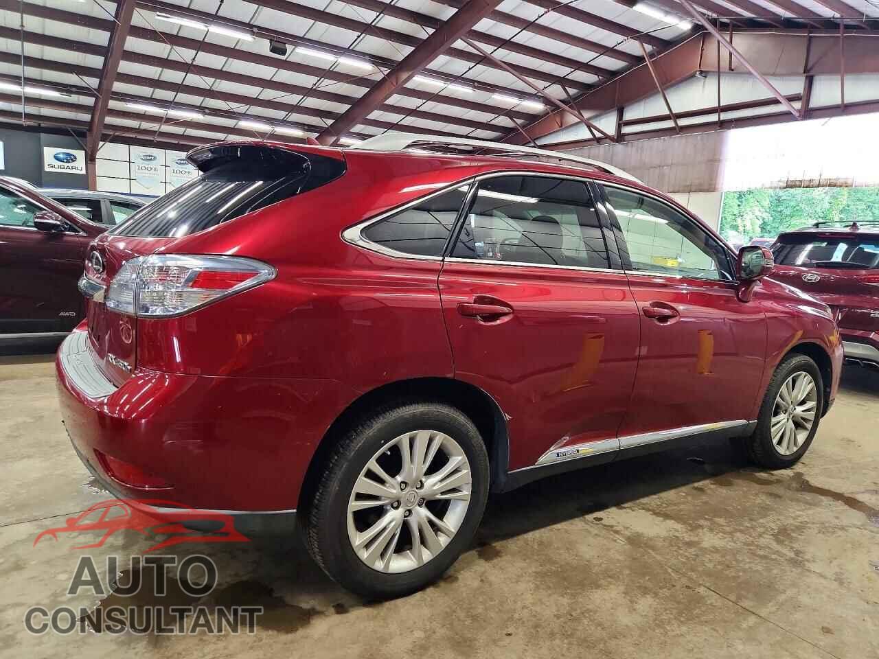 LEXUS RX450 2010 - JTJBC1BA0A2024930