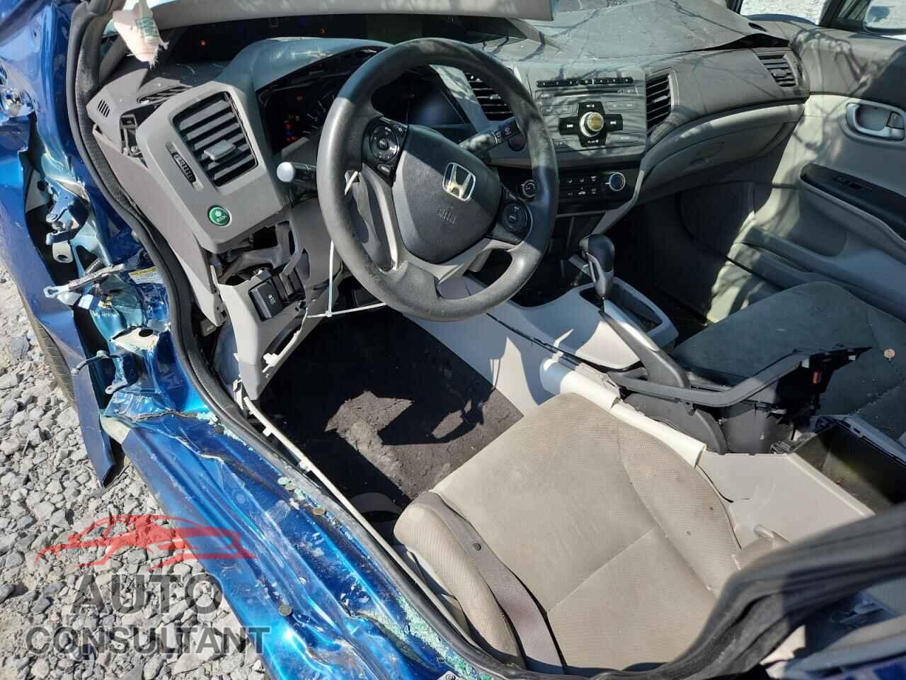 HONDA CIVIC 2012 - 19XFB2F58CE057710