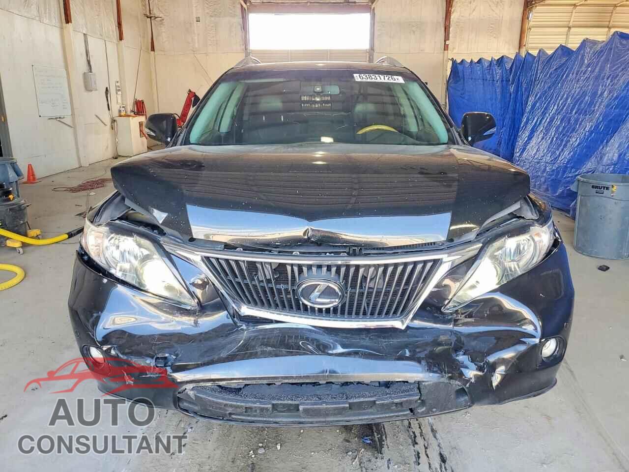 LEXUS RX350 2011 - 2T2BK1BA3BC082387