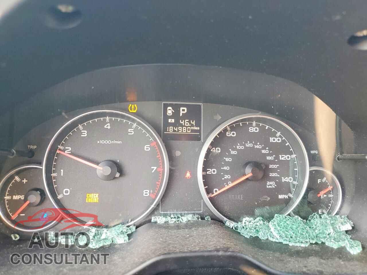 SUBARU OUTBACK 2013 - 4S4BRBCC9D3273177