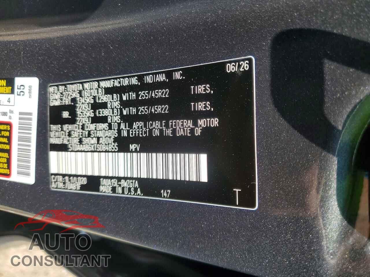 LEXUS UNKNOWN 2026 - 5TDAAAB6XTS084855