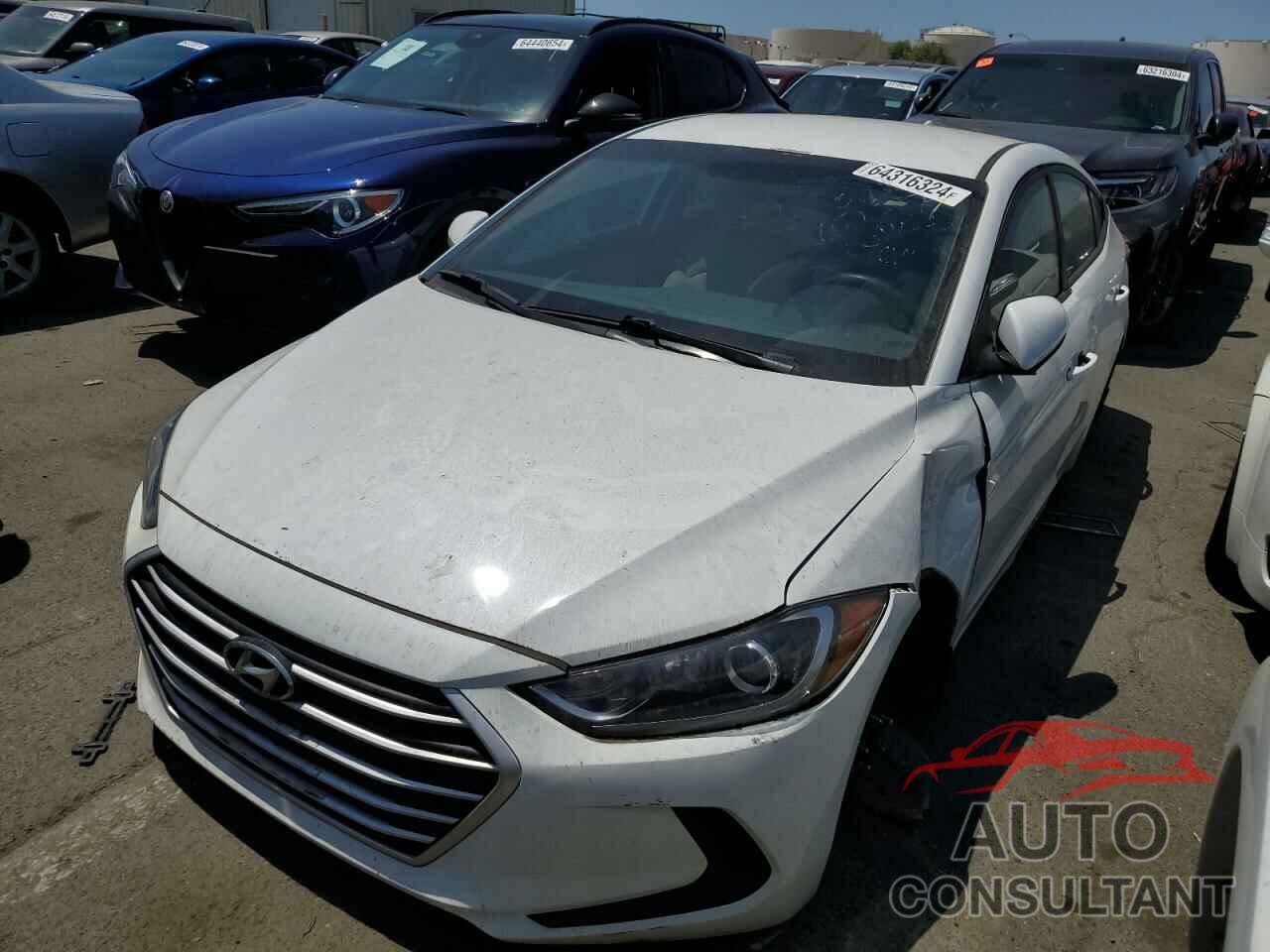 HYUNDAI ELANTRA 2017 - 5NPD84LF4HH196377