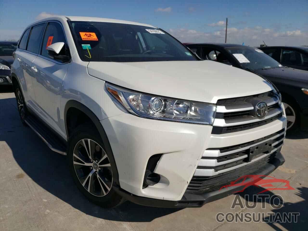 TOYOTA HIGHLANDER 2019 - 5TDZARFH6KS046132