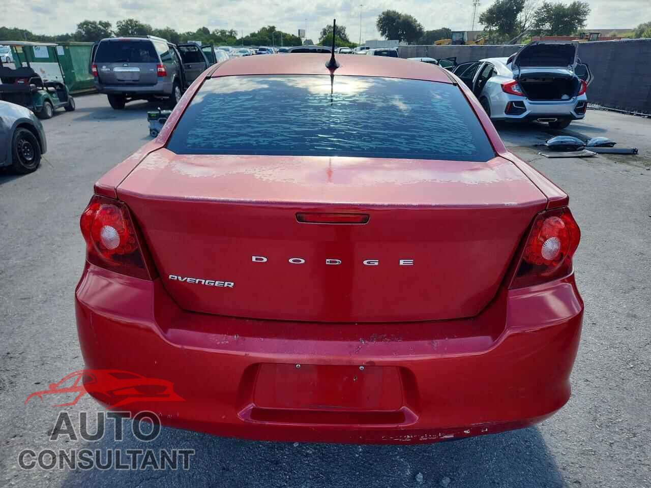 DODGE AVENGER 2013 - 1C3CDZAB1DN537897