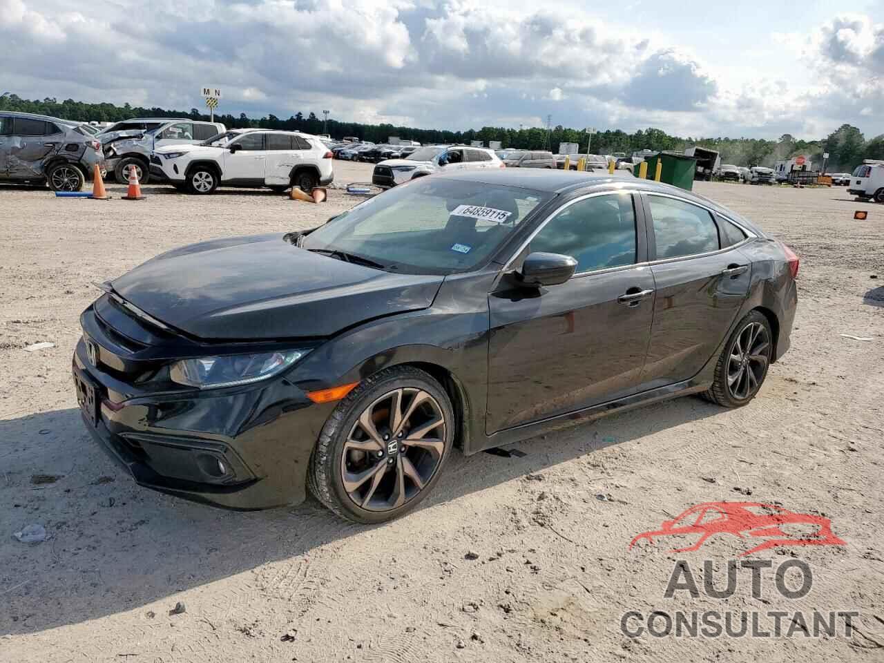 HONDA CIVIC 2020 - 2HGFC2F80LH565750