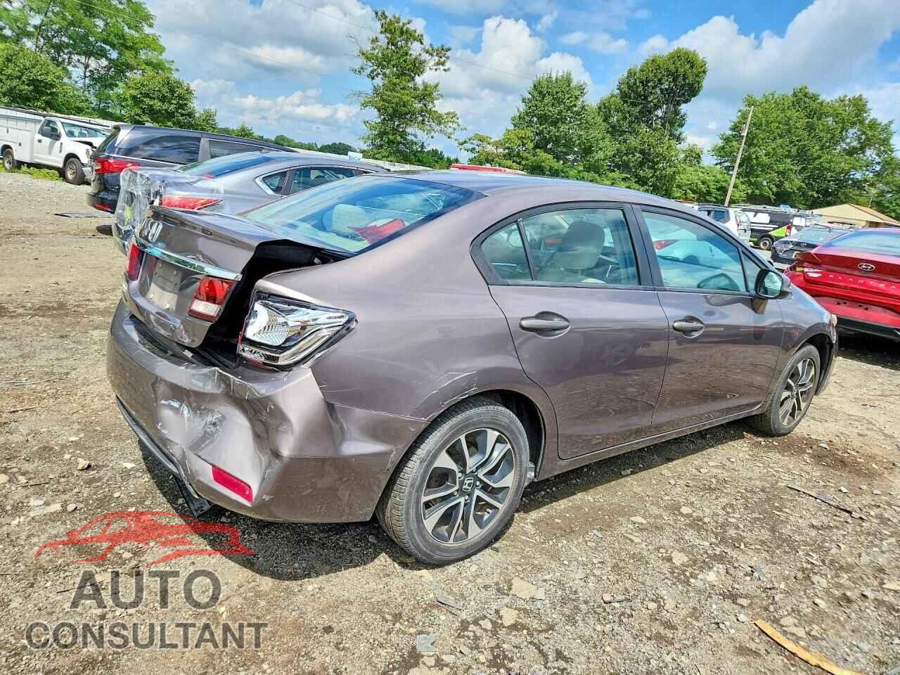 HONDA CIVIC 2013 - 19XFB2F80DE287415