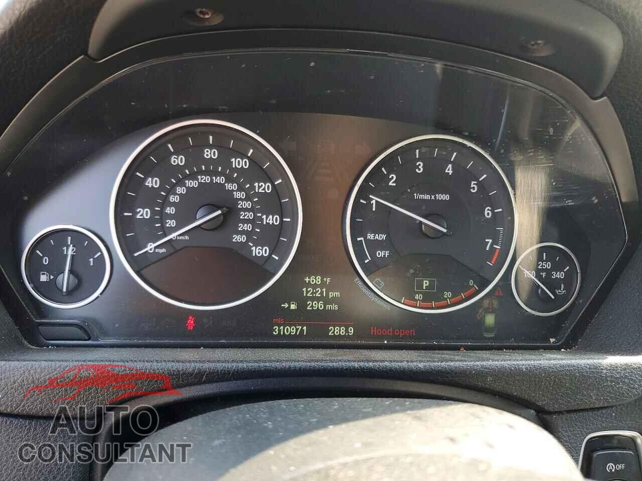 BMW 3 SERIES 2013 - WBA3B3C55DF540895