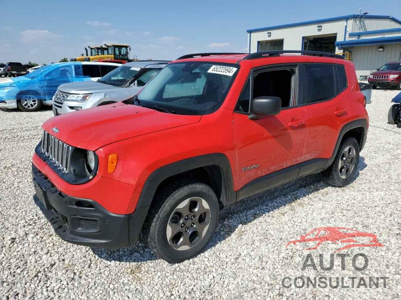 JEEP RENEGADE 2017 - ZACCJBABXHPG18602