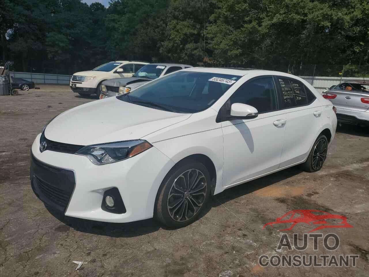 TOYOTA COROLLA 2016 - 5YFBURHE6GP407726