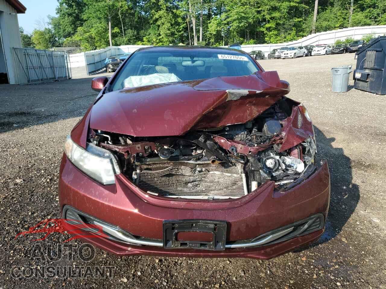 HONDA CIVIC 2013 - 2HGFB2F80DH551237